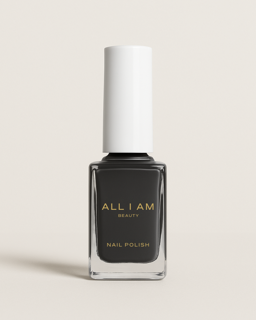 Classy Grey Nail Polish