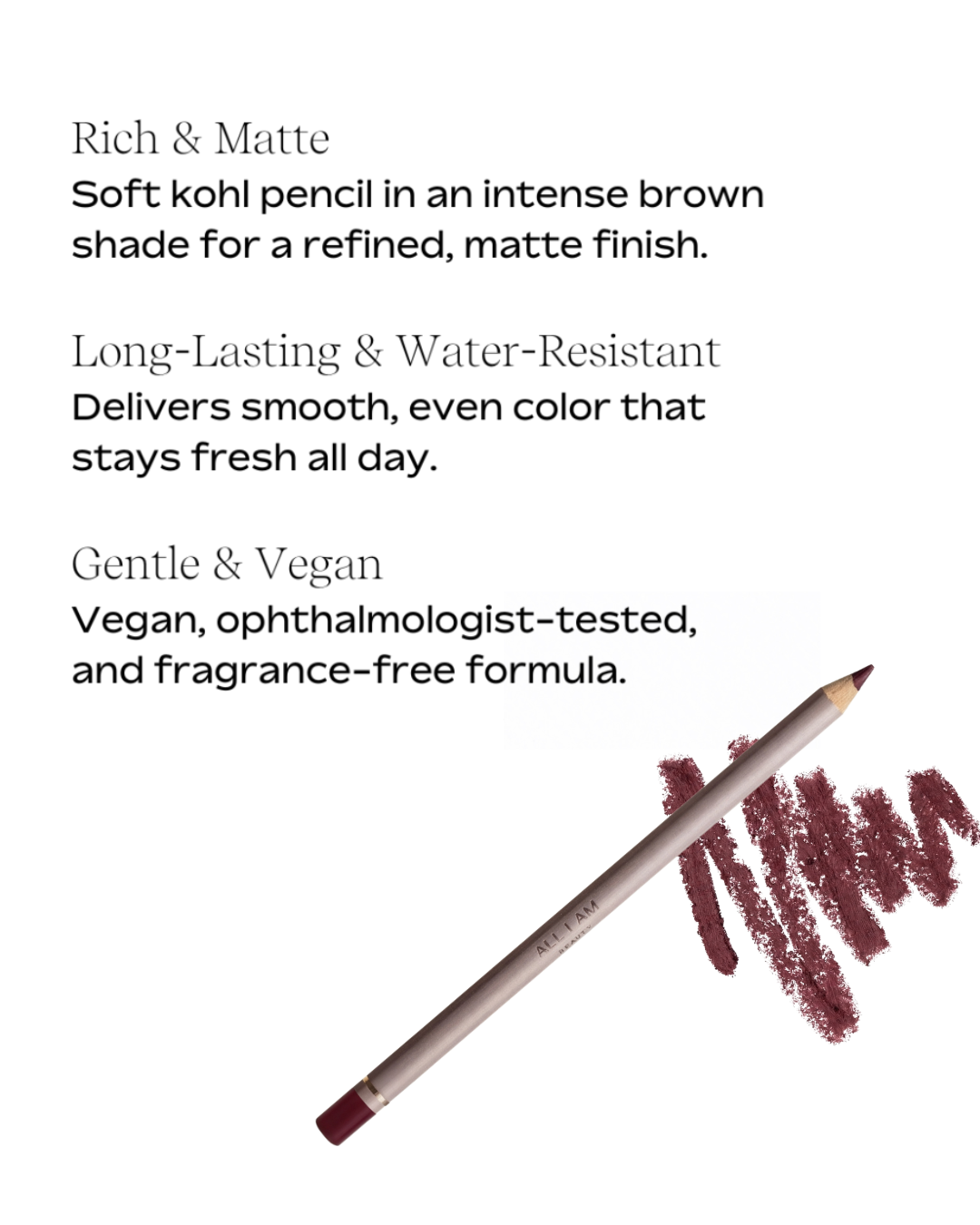 Perfect Eye Pencil - Burgundy