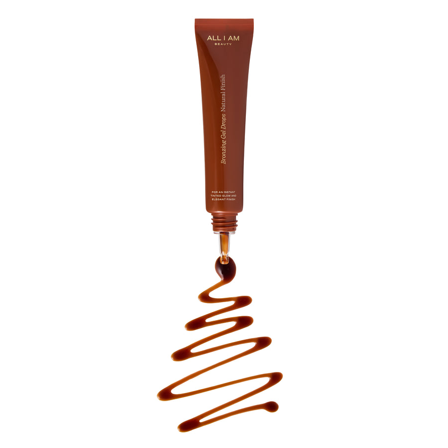 Duo: Bronzing Gel Drops & Flawless Foundation Brush