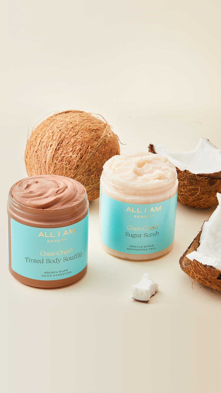 Duo Coco Crush Tinted Body Soufflé & Sugar Scrub