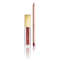 Duo of Berry Boost Lipgloss & Deep Nude Perfect Lip Pencil